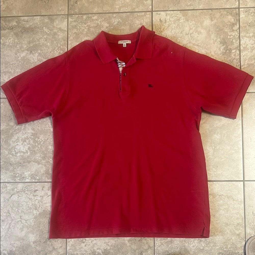 Classic Red Polo Shirt - XL
